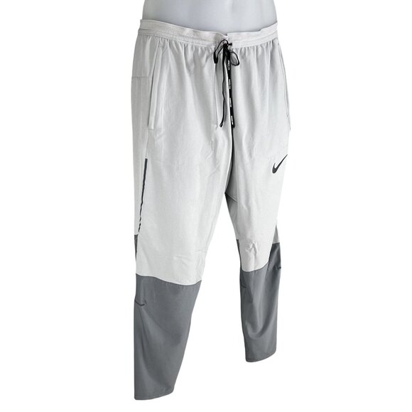 Nike Men L Dri-Fit Swift Slim Fit Reflective Jogger Pants Gray Gorpcore Athletic - Picture 3 of 16